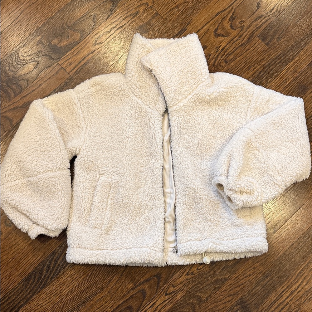 Lululemon Cream Sherpa Jacket